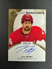 Jeff Petry 2023-24 Upper Deck SP Authentic Curated Signatures /299 #SPC-PJ