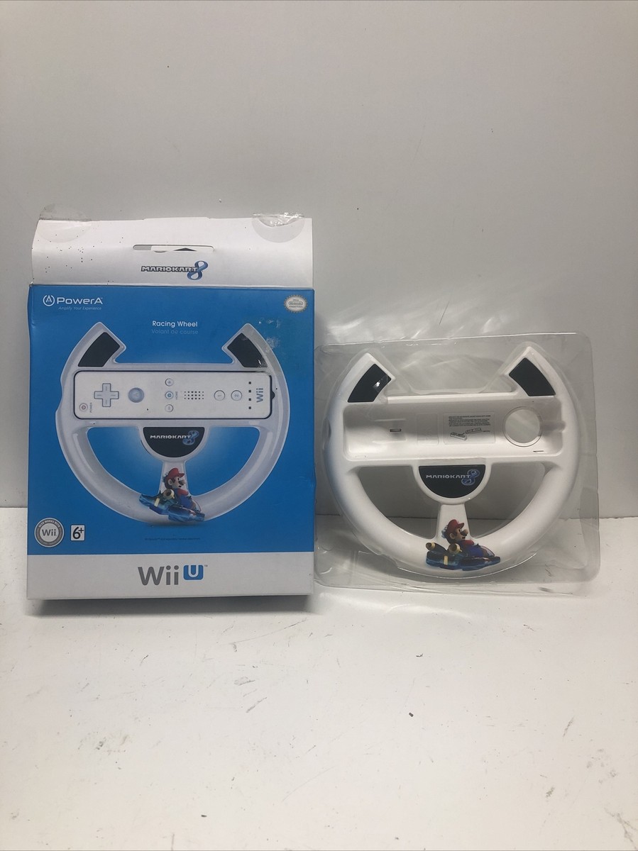 Wii U Mario Kart Edition Racing Wheel NEW Open Box