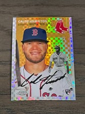 2023 Topps Chrome Platinum X-Fractor Caleb Hamilton RC #129 Boston Red Sox