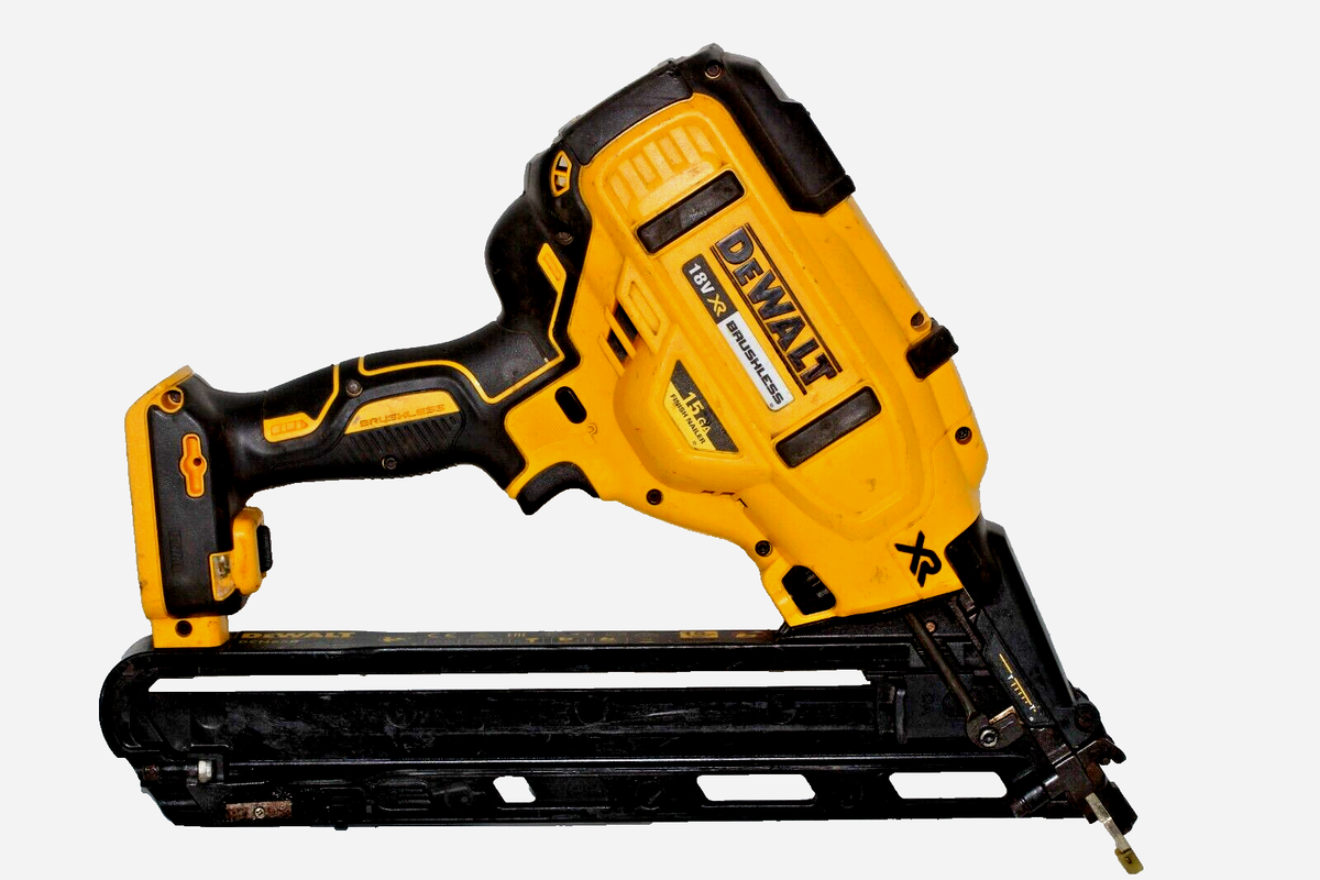 Dcn650b Dewalt 20 Volt 15 Gauge Finish Nailer DEWALT 20V MAX* XR