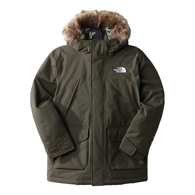 THE NORTH FACE JACKE PARKA MCMURDO KHAKI NF0A7WOK21L ORIGINAL NEU 
