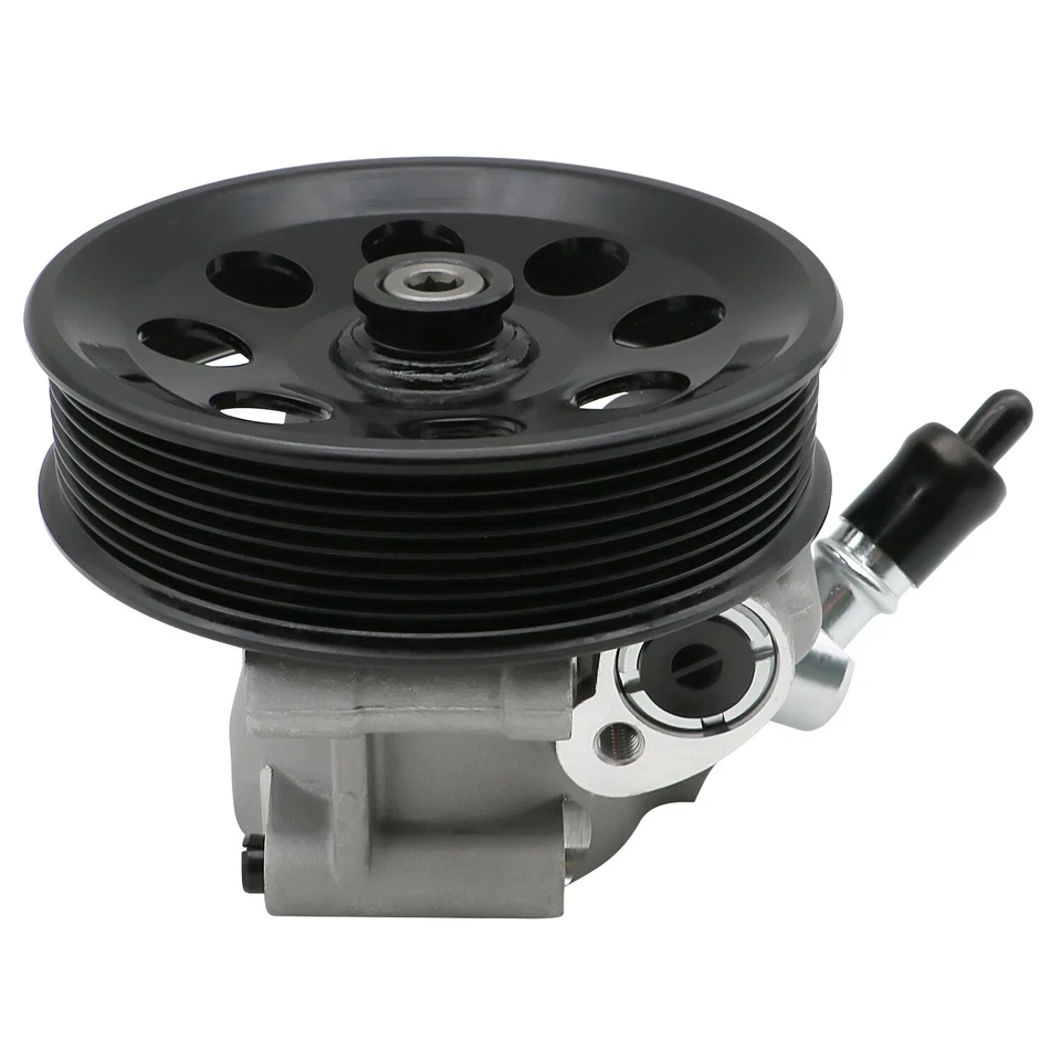 Power Steering Pump w/Pulley for 11-16 Ford F-250 350 450 550 Super Duty V8 6.7L - Image 2 of 4
