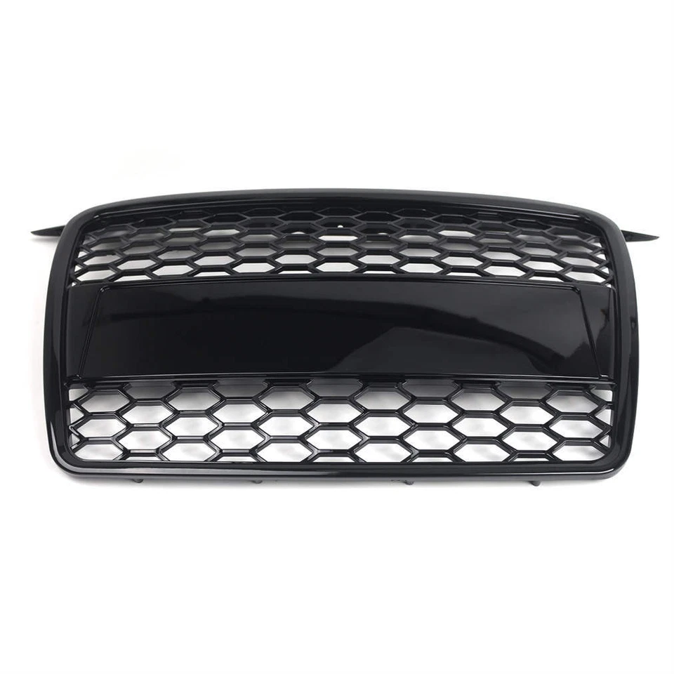 Front Bumper Mesh Honeycomb Grille Grill Fit Audi A3/A3 Quattro 2004-2008 Foto 3 de 4