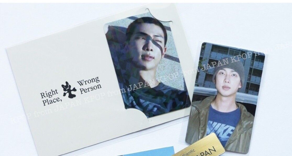 RM Right Place, Wrong Person JPFC UMS Japan POB Photocard RM Right Place, Wrong Person JPFC UMS Japan POB Photocard