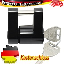 Anhängerschloss für Anhängerkupplung Diebstahlschutz Diebstahl AnhängerSicherung