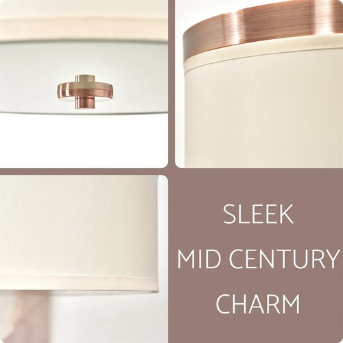 Kira Home Walker 15" Mid-Century Modern 3-Light Flush Mount Ceiling Light - Picture 16 of 40