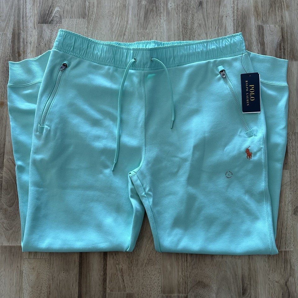 Polo Ralph Lauren Water Repellent Double Knit Jogger Pants Mens Size L