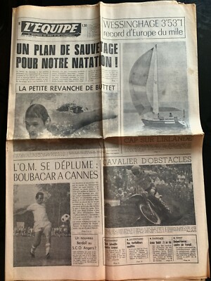 L'Equipe Journal 13-14/03/1976; Paris-Nice/ Tonna à Exécuté Bellaïche 124512473592