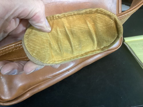 Older Vinyl Shoulder Carrying Bag w/Side Pockets - Bild 9 von 9