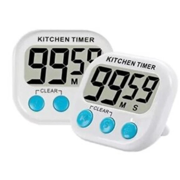 Temporizador de cocina digital LCD magn tico reloj alarma fuerte