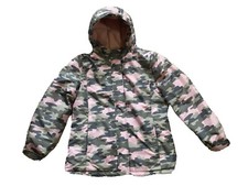 THE CHILDRENS PLACE Girls size 14 CAMO HOODIE COAT NWOT