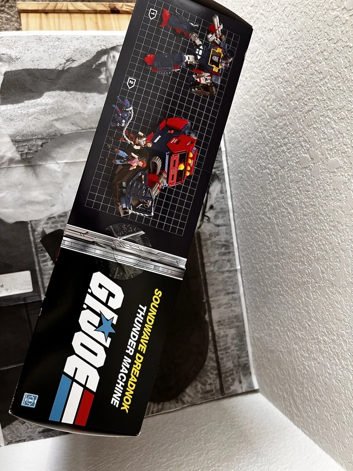 Transformers Collaborative G.I. Máquina Joe Mash-Up Soundwave Dreadnok Thunder Foto 3 de 4