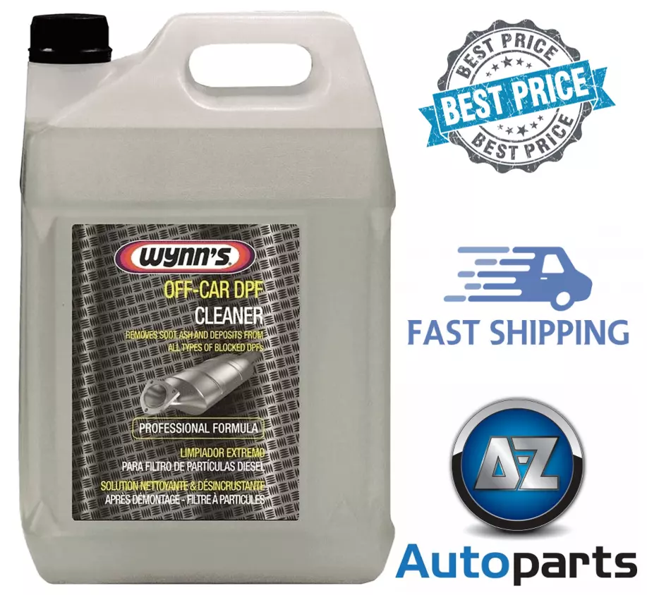 Wynns - Off Car DPF Diesel Particulate Filter Cleaner Flush Removes  Deposits 5L