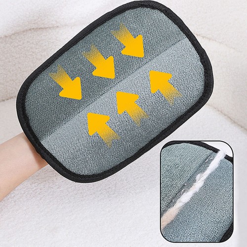 Pet Static Hair Removal Gloves Double*Sided Grooming Gloves For Cat Dog Reusable - Picture 10 of 11