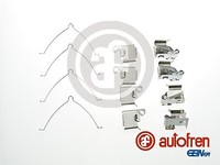 Autofren Seinsa D42610A Accessory Kit, Disc Brake Pad For Toyota