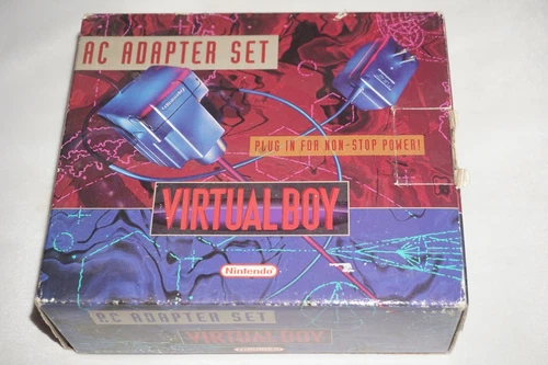 Ac Adapter Set (Nintendo Virtual Boy) New in Box Official