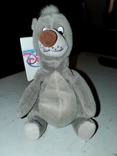 Disney Store Jungle Book Baloo Bear Bean Bag 8" Plush