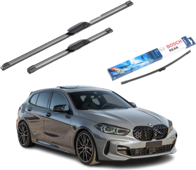 BOSCH Tergicristalli Anteriori Aerofit - Coppia 550mm E 475mm - Senza Telaio