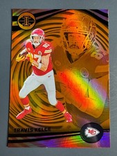 TRAVIS KELCE 2023 PANINI ILLUSIONS ORANGE CHIEFS #55