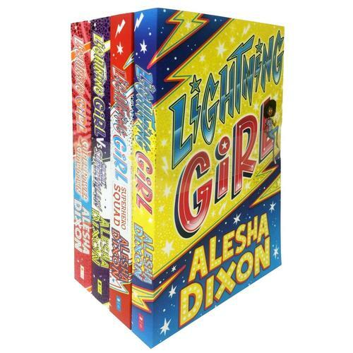 Alesha Dixon Lightning Girl Collection 4 Books Set Superpower Showdown Superhero