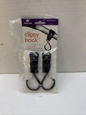 Think King Clippy Hook for Stroller Wheelchair Rollator Walker Black
