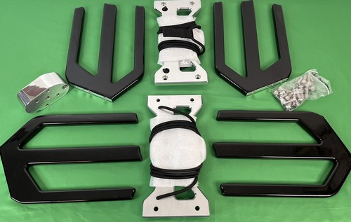Skylon Wake Board Surf Board Combo Rack Black PVC Coated Forks NEW