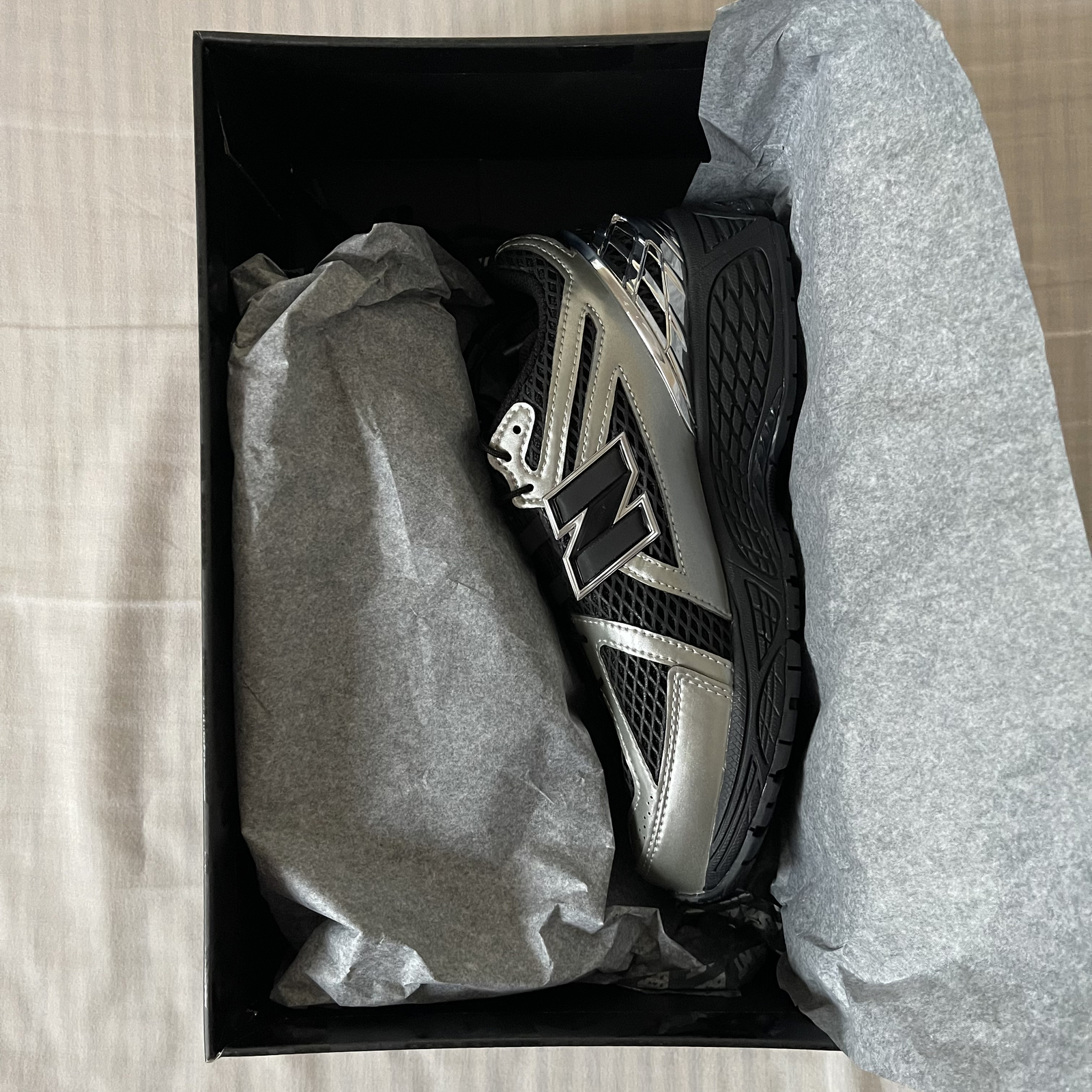 Basement x New Balance 1906R Black Night Chrome UK 5.5 BRAND NEW RARE LIMITED image 6