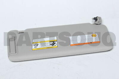 964011LK4D Genuine Nissan SUNVISOR ASSY-LH 96401-1LK4D | eBay