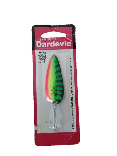 Baglley Go Devil Fishing Lure - Silver Green | eBay