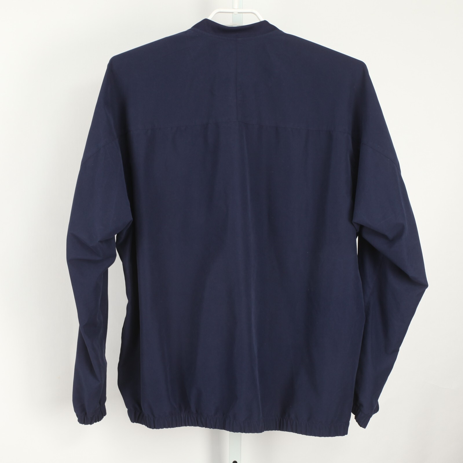 FootJoy Windshirt Mens Large Blue Pullover V Neck Long Sleeve No Logo