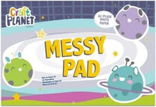 Docrafts Craft Planet A2 Messy Pad 25 Sheets 100GSM CPT101005