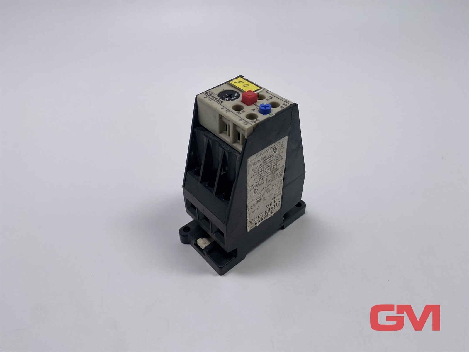 Siemens Thermal Delayed Overload Relay 3UA5900-1A 1-1.6A 1NO+1NC