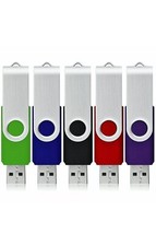 Mostdart 8GB USB 2.0 Flash Drive, 1-Units of Rotating USB Memory Sold Separately