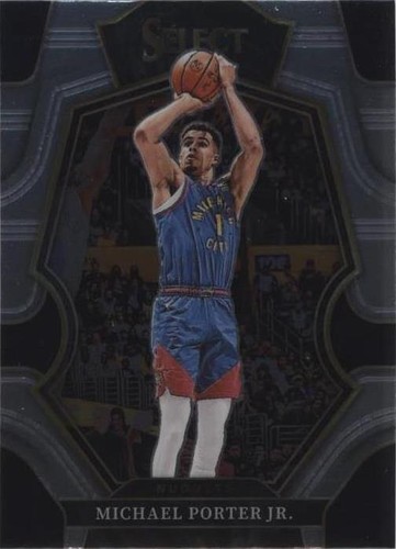 2022-23 Panini Select #214 Michael Porter Jr. Blue Prizms | eBay