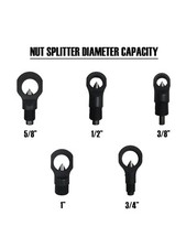1 PC Nut Splitter Breaker 9 12mm/12 16mm/16 22mm/22 27mm Nut Remover