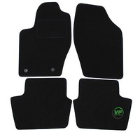 Velour FußMatten Autotepiche FüR Peugeot 307 2004-2012 4-Tlg Bef. Rund
