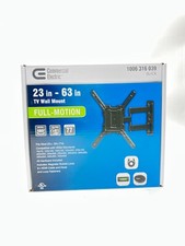COMMERCIAL ELECTRIC Full-Motion TV Wall Mount Black 23 in. - 63 in.