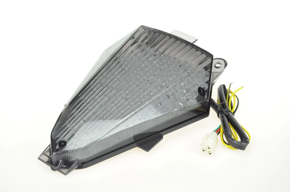 Luz trasera LED señal de giro compatible con Yamaha 2008-2016 R6 ahumada Foto 2 de 4