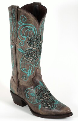 Cowboystiefel Westernstiefel Damenstiefel Neu OVP OCC Line Dance Leder 40,5
