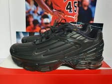 Nike Air Max Plus TN 3 Leather Black Herren UK 9,5 EUR 44,5 (CK6716 001)