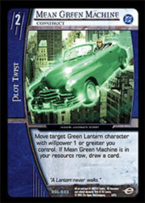 VS System: Mean Green Machine, Construct - Foil [Played] DC Green ...