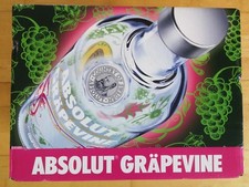 ABSOLUT GR&Auml;PEVINE 12X 1L BOX NEU UNGE&Ouml;FFNET