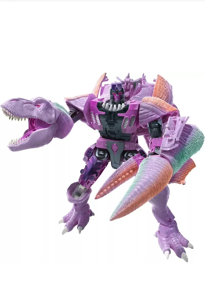 Transformers-Kingdom War For Cybertron- Beastwars-Hasbro-Megatron Beast-Like New - Immagine 3 di 4