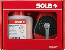 SOLA Schlagschnur Schlagschnurger&auml;t CLP30 mit Getriebe und Kreide rot 30 mtr.