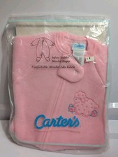 Vintage Carters Blanket Sleeper Pink Size 6 Months New