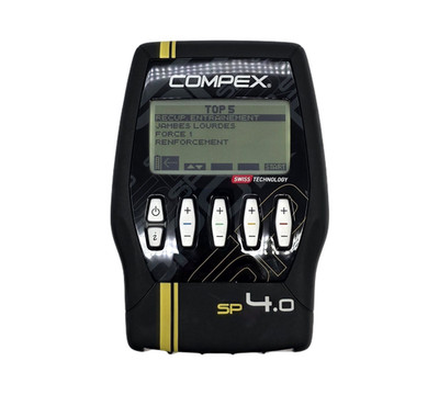 Compex SP 4.0 Muskelstimulator, Schwarz