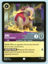 Lorcana Abu - Illusory Pachyderm Reign of Jafar 8 UC 50/204 NM