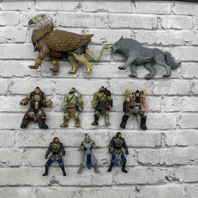 LOT (9) 2016 Jakks World of Warcraft 2'' Action Figures