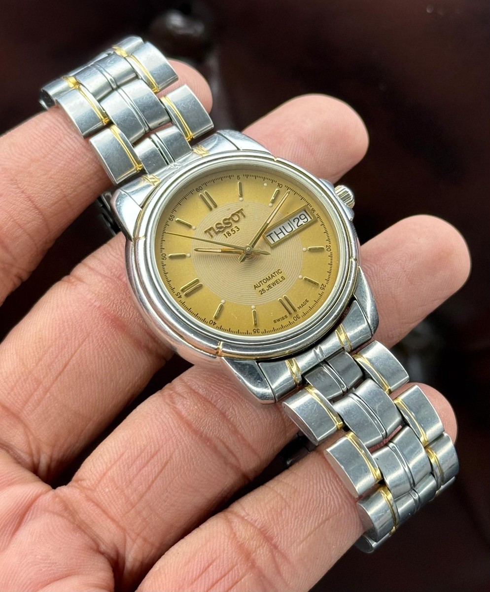TISSOT 1853 Automatic 25 Jewels A660/760 Stainless Steel 2836-2