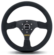 Sparco 015r323psnr Suede Black Steering Wheel For Automotive Use